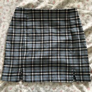 light blue plaid skirt from love on a hanger 🩵